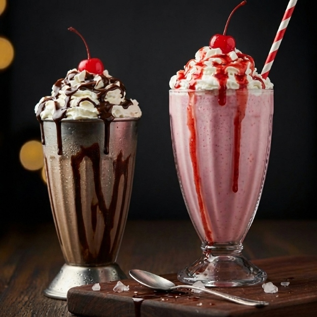 Old Fashioned Hand Dipped Milkshake